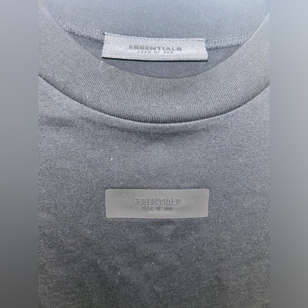 Fear of God Essentials Black T-Shirt